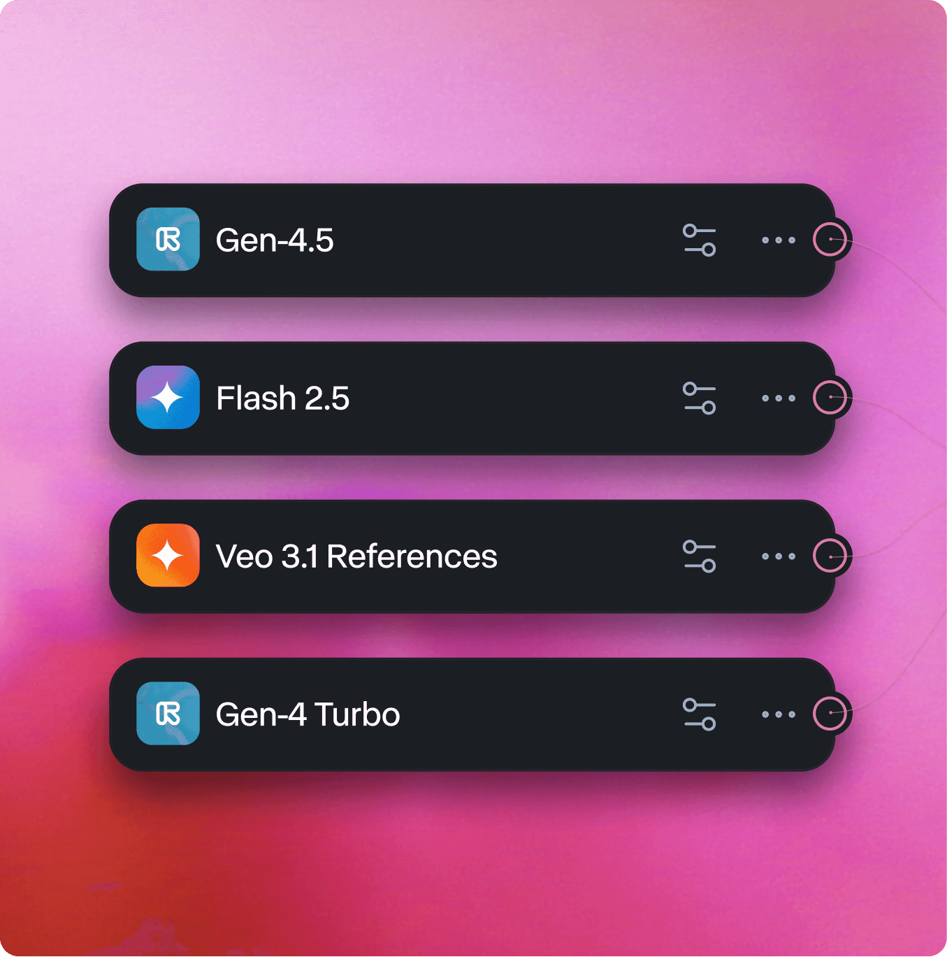 Combine multiple models, modalities and tasks